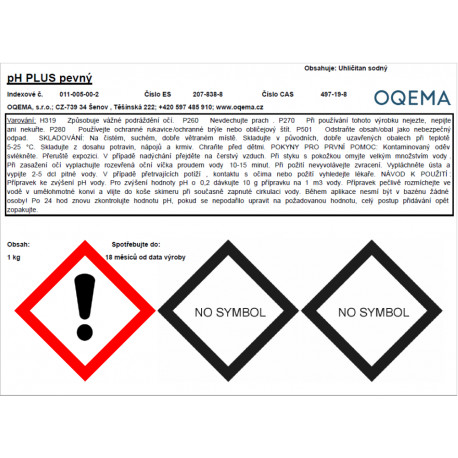 pH PLUS pevný dóza 1 kg